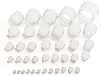 Pipe fitting vol 14 3D model