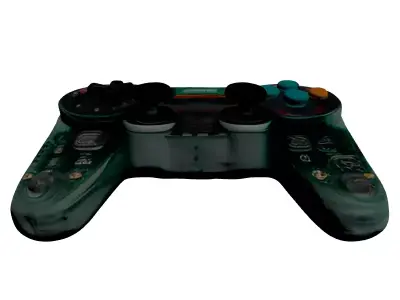 SciFi Translucent Wired Game Controller 3D model