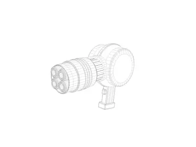 Paint Gun 3D model