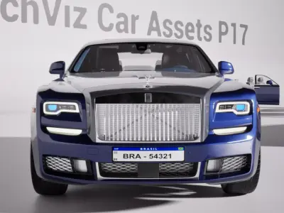 ArchViz Car Assets P17 - Unreal Engine 5 3D model