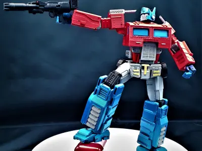 OPTIMUS PRIME ORENSTEIN MEMORY  WITH TRAILER 3D print model