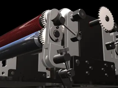 Print Module - 2 Colors 3D model