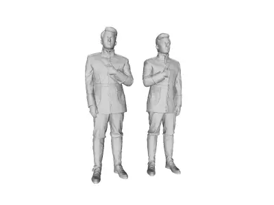 Printle MoDualls Brothers 001 P 3D print model