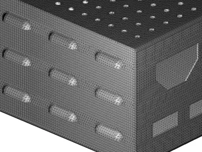 Sheetmetal Cabinet Box 3D print model