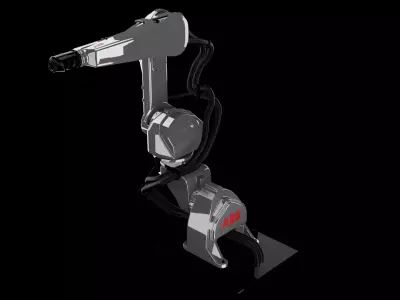 ABB IRB 5500-27 Industrial Robotic Arm 3D model