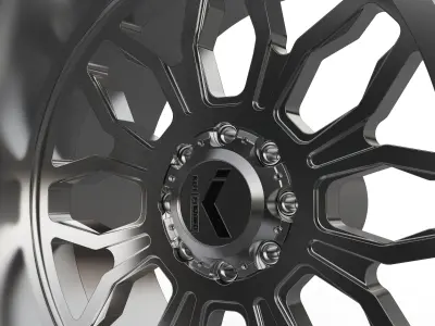 KG1 HEATHEN-2 WHEEL 3D MODEL 3D model