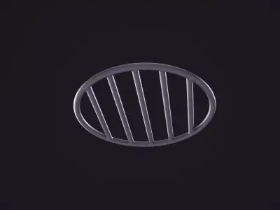 Round Grate 3D model