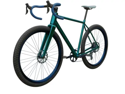Cyclocross Bike 3D model buy