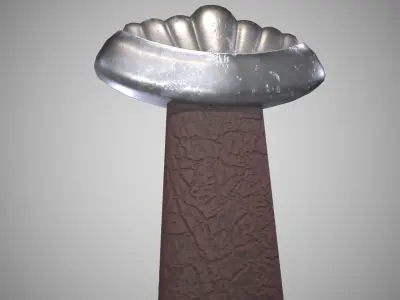 Sword Low-poly 3D model 94