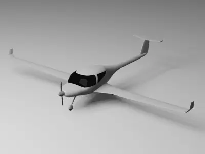 private Aircraft 3D model