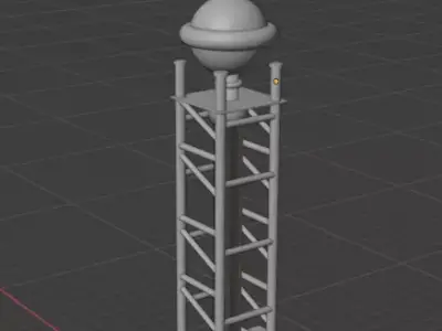 Linghting Rod 3D model
