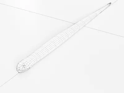Rattle snake 3d model Free low-poly 3D model