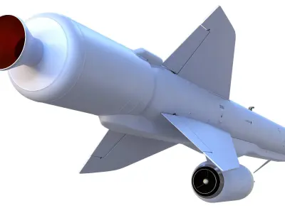 Kh-59ME Cruise Missile  3D model