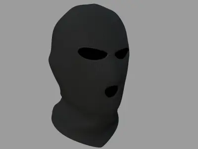 Balaclava ski mask 3D model