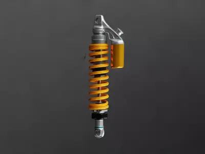 Motorcycle SUSPENSION 3D model