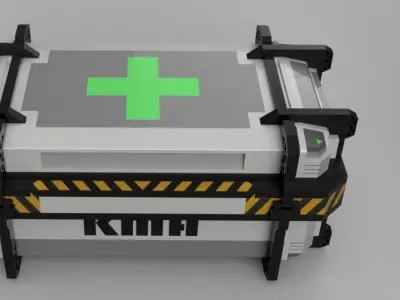 call of duty supply boxes  3D model