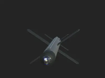 Exactor mk2 Low-poly 3D model
