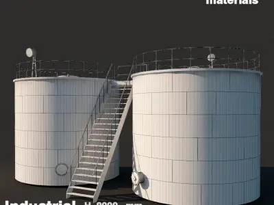 Industrial bundle 3D Model Pack