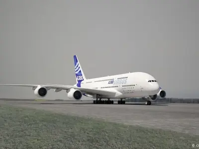 Airbus A380 3D model get