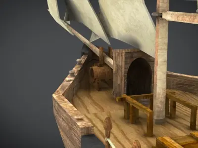 OLD SHIP 3D model purchase