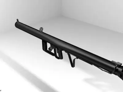 Rocket Launcher - Shoulder-fired - Raketenpanzerbuchse 3D model