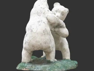 White Bears 3D model