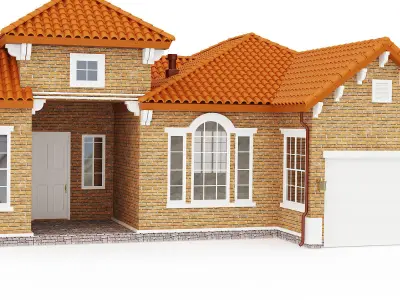 Private house 2 3D model