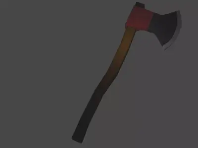 Axe-Low-poly 3D model axe 3D model
