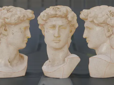 David Sculpture from Michelangelo - Photoscan 3D model