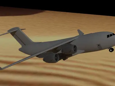 Boeing C-17 Globemaster 3D model