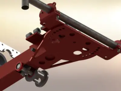 Drill rig Free 3D model