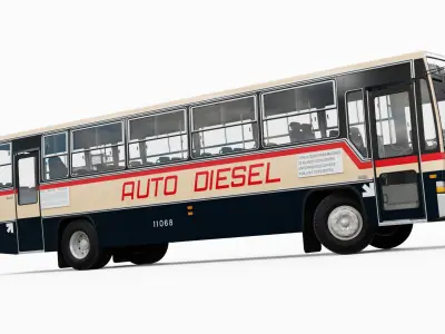 1991 Caio Padron Vitoria Auto Diesel MB OF-1315 3D model