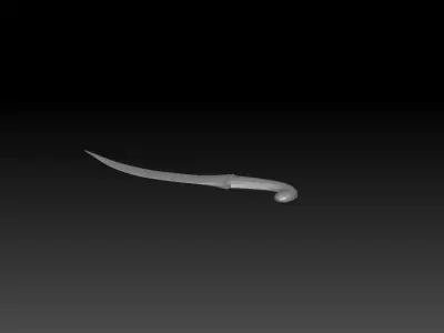 Nice dagger 3D model