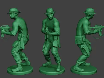 Modern Jungle Soldiers MJS1 Pack 3