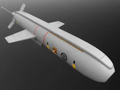 Delilah Cruise Missile 3D model purchase