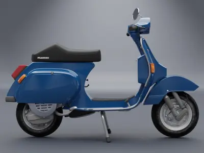 Vespa PK-50 1982 3D model