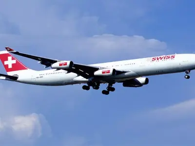 Airbus A340 3D model purchase