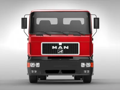 MAN F2000 3D model