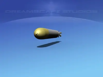 Mark 14 Torpedo HP 3D model