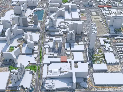 Las Vegas Strip Nevada USA 3D model