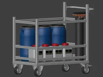 Rollwaegen 3D model