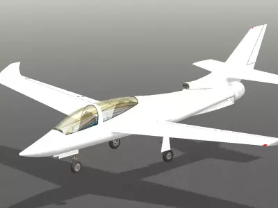 Small Plane 3D model buy
