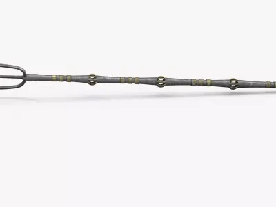 Trident PBR Low-poly 3D model