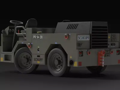 Schopf - Carrier Tractor 3D model