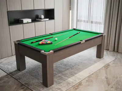 Pool table 3D model