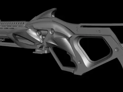Gun 3D Model 3D model