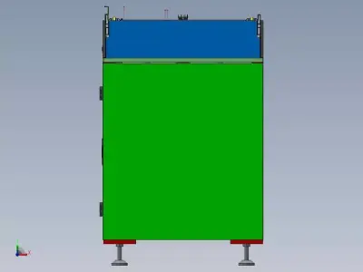 times speed chain roller cross conveyor 3D model