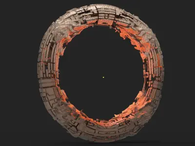 Ascension ring 4  3D model