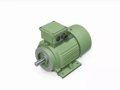112M B34a Top IEC electric motor - 3D CAD model 3D model
