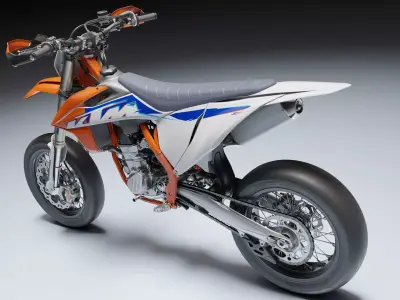 KTM 450 SMR 2022 Low-poly 3D model